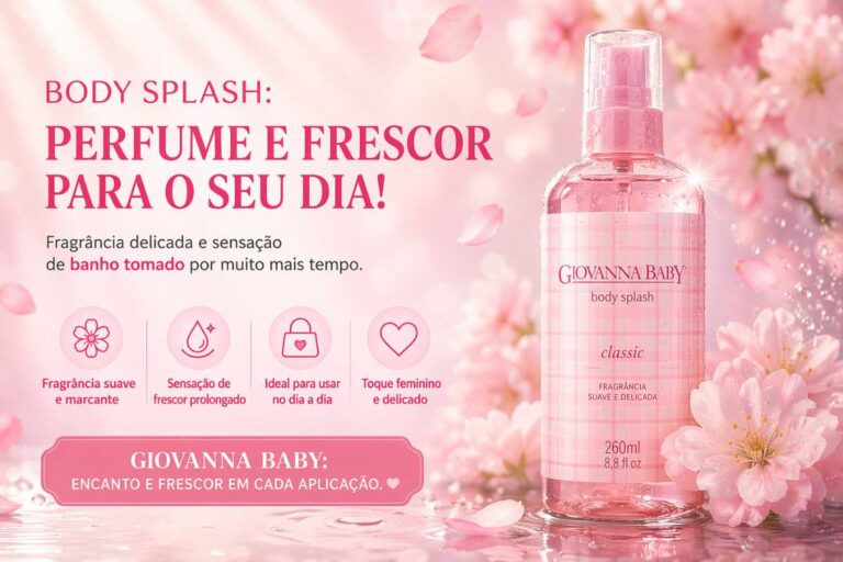Body Splash Giovanna Baby: Frescor e Melhores Versões